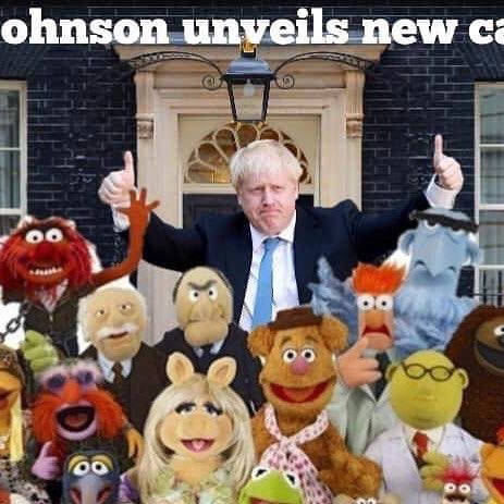 Image result for boris johnson as a muppet