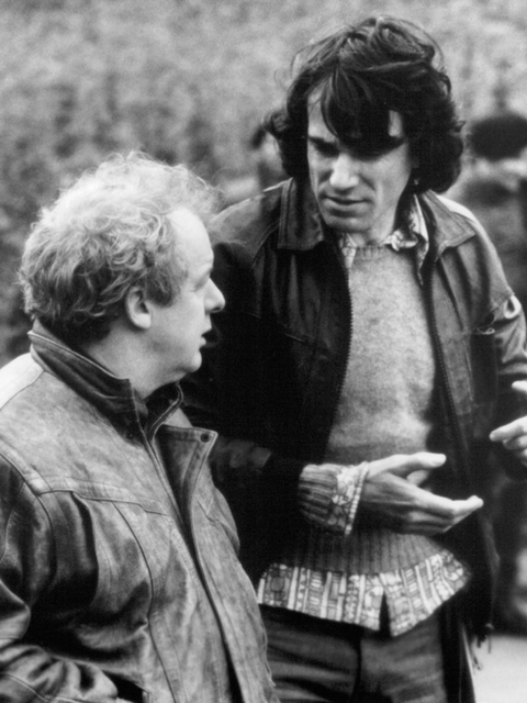 Jim on the set with Daniel